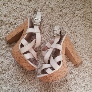 Vince Camuto chunky heel sandals